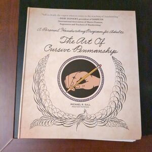 The Art of Cursive Penmanship Book